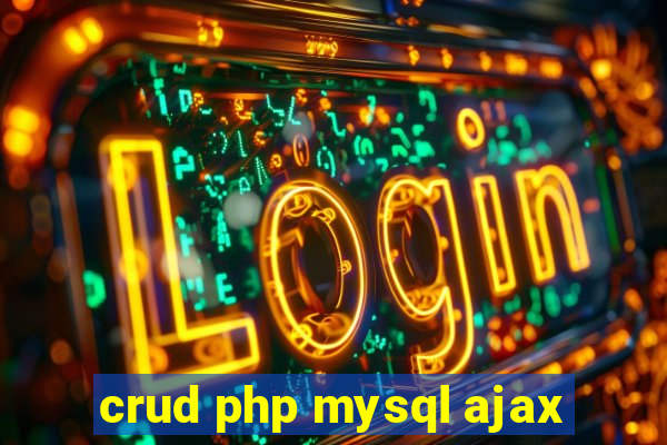 crud php mysql ajax